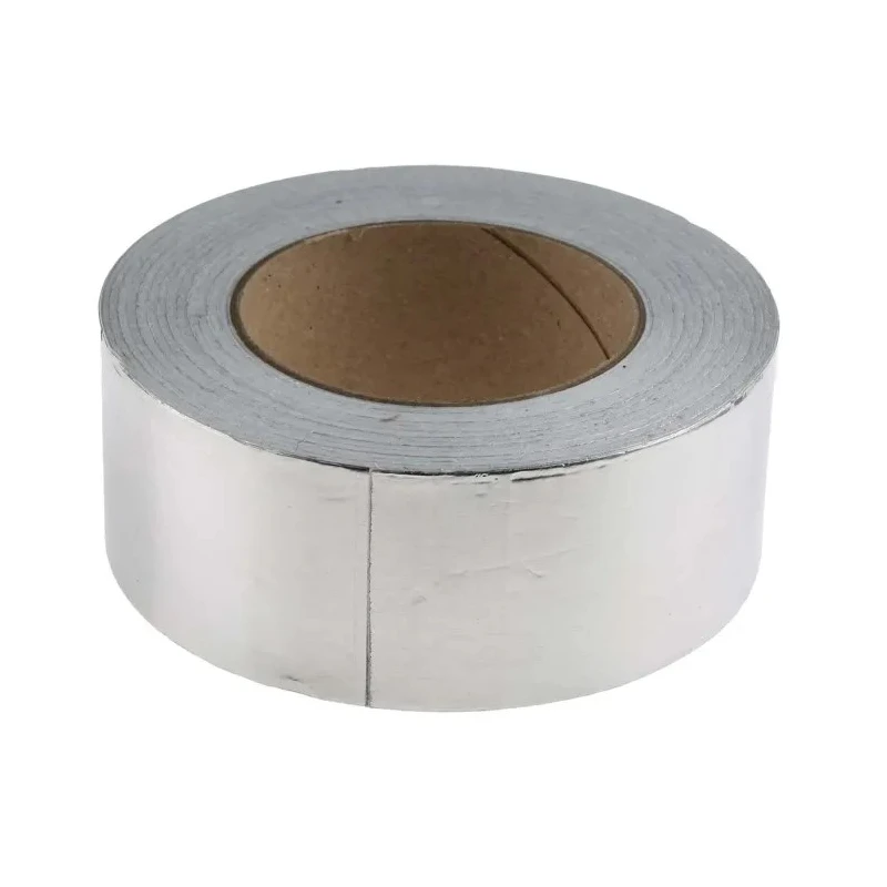 RS PRO Non-Conductive Metallic Tape Aluminium Foil Backing 50mm x 50m -20°C to 110°C 146-8963