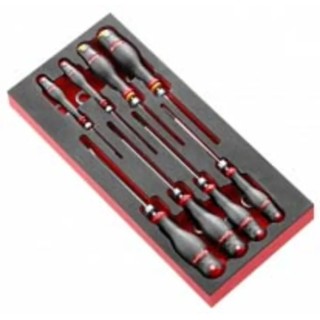 Facom Phillips Standard Screwdriver Set, 8-Piece with PROTWIST® Slotted and Phillips Screwdrivers MODM.AN1SLS