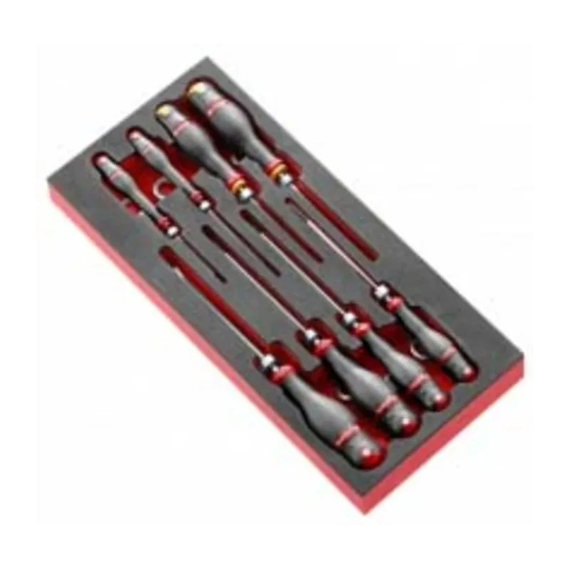 Facom Phillips Standard Screwdriver Set, 8-Piece with PROTWIST® Slotted and Phillips Screwdrivers MODM.AN1SLS