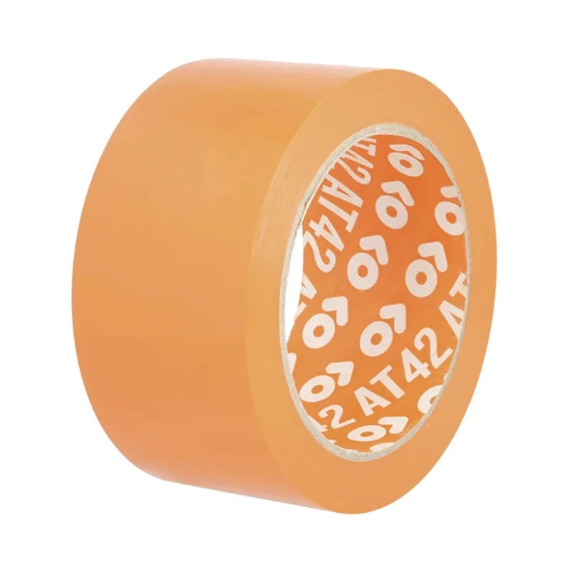 Advance Tapes Orange AT66 Masking Tape, Polyvinyl Chloride Backing, Rubber Adhesive, 50mm x 33m, Thickness 0.11mm AT42