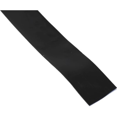 RS PRO Black Rubber Backed Self-Amalgamating Tape 38mm Width x 10m Length, 1mm Thickness, Maximum Operating Temp 146-9002