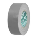 Advance Tapes Silver Duct Tape, 50mm Width x 50m Length, Polycoated Backing, Rubber Resin Adhesive AT175