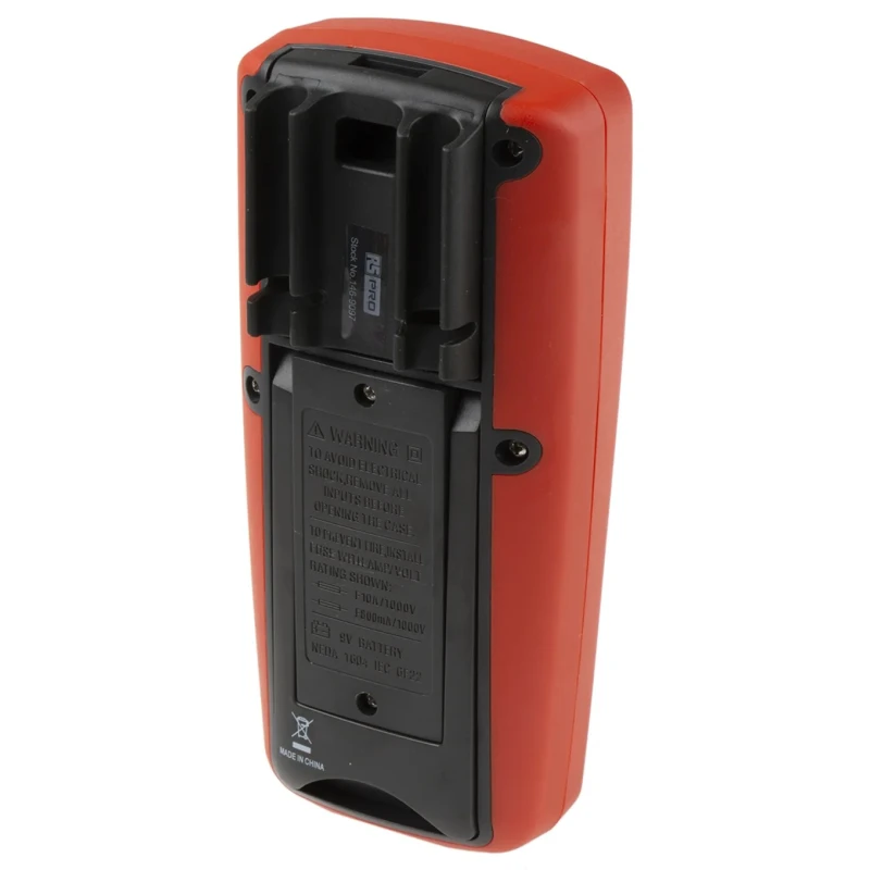RS PRO Digital Handheld Multimeter True RMS 10 A AC, 10 A DC, 1 kV AC RS-9963T