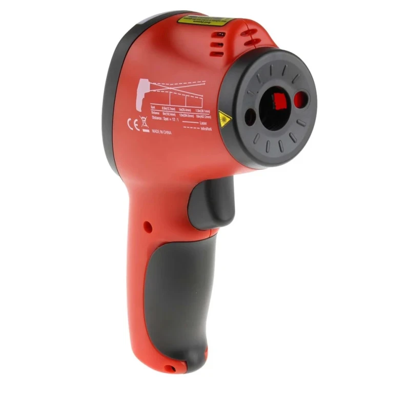RS PRO Infrared Thermometer with Dual Laser Pointer -50 °C to 260 °C Temperature Range ±1 % Accuracy RS-8662