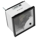 HOBUT Analogue Panel Ammeter AC 72 mm x 72 mm Class 1.5 Moving Iron D72SD