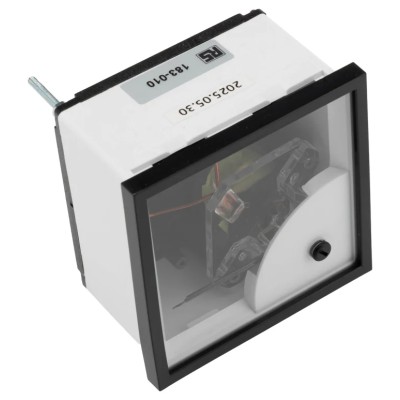 HOBUT Analogue Panel Ammeter AC 72 mm x 72 mm Class 1.5 Moving Iron D72SD