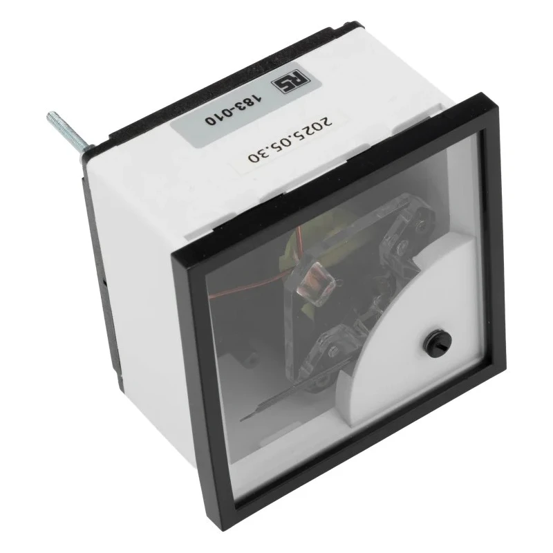 HOBUT Analogue Panel Ammeter AC 72 mm x 72 mm Class 1.5 Moving Iron D72SD