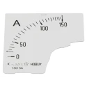 HOBUT Meter Scale 0/150A for 150/5A CT Panel Meter Accessory D72SD DIAL 0/150A