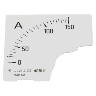 HOBUT Meter Scale 0/150A for 150/5A CT Panel Meter Accessory D72SD DIAL 0/150A
