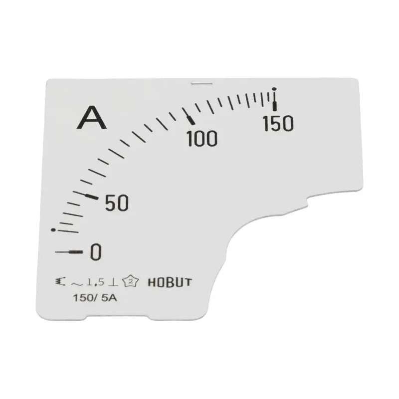 HOBUT Meter Scale 0/150A for 150/5A CT Panel Meter Accessory D72SD DIAL 0/150A