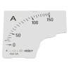 HOBUT Meter Scale 0/150A for 150/5A CT Panel Meter Accessory D72SD DIAL 0/150A