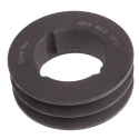 RS PRO Pulley Steel, Cast Iron 3 Tooth SPA/A PULLEY 95 X 2