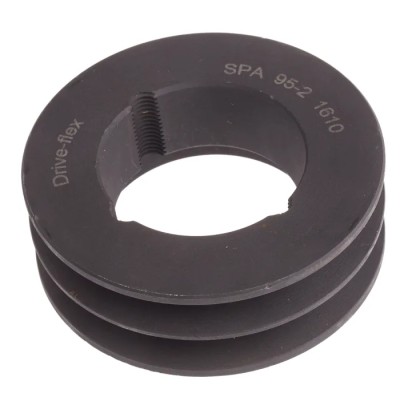 RS PRO Pulley Steel, Cast Iron 3 Tooth SPA/A PULLEY 95 X 2