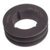 RS PRO Pulley Steel, Cast Iron 3 Tooth SPA/A PULLEY 95 X 2