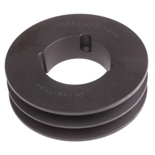 RS PRO Pulley Steel, Cast Iron Bore Diameter 42mm SPA/A PULLEY 112 X 2