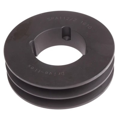 RS PRO Pulley Steel, Cast Iron Bore Diameter 42mm SPA/A PULLEY 112 X 2