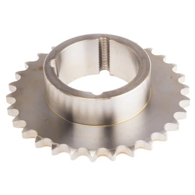 RS PRO Steel 30 Tooth Taper Bush Sprocket 12 B-1, Pitch Diameter 182.25mm, Width 45mm, Model 183-158