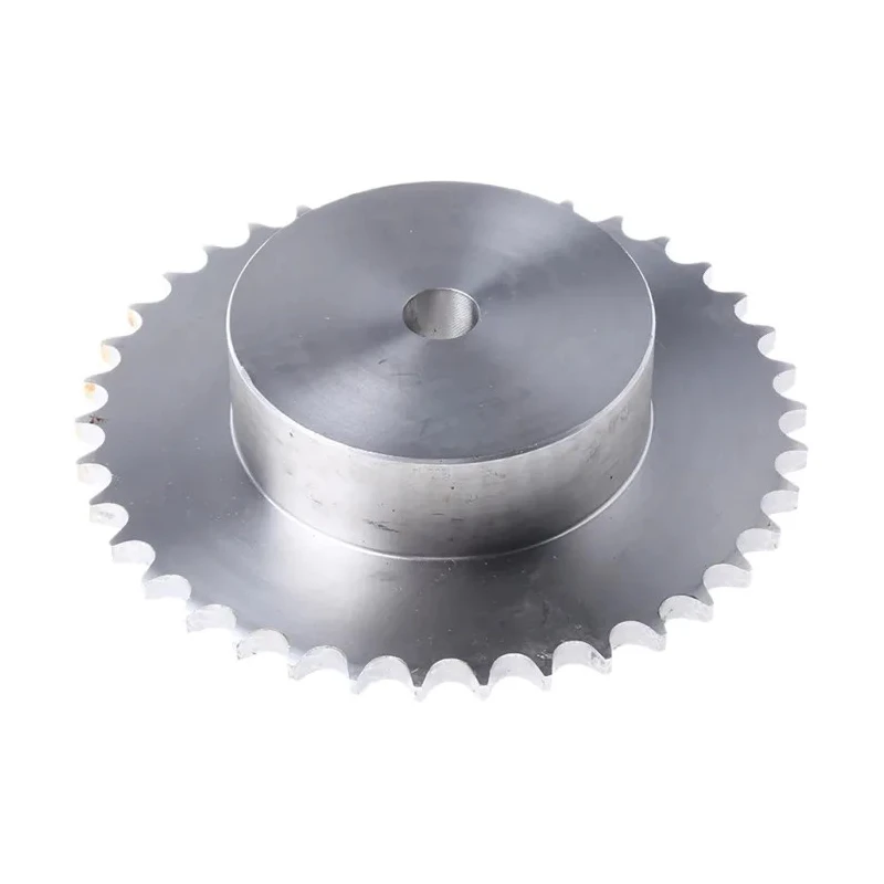 RS PRO 38 Tooth Steel Pilot Bore Sprocket 08 B-1, Bore Diameter 12.7mm, Pitch Diameter 153.8mm, Sprocket Width 40mm 183-170