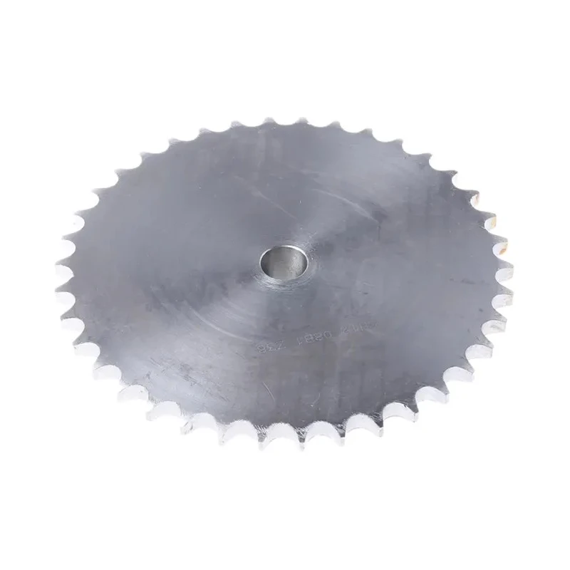 RS PRO 38 Tooth Steel Pilot Bore Sprocket 08 B-1, Bore Diameter 12.7mm, Pitch Diameter 153.8mm, Sprocket Width 40mm 183-170