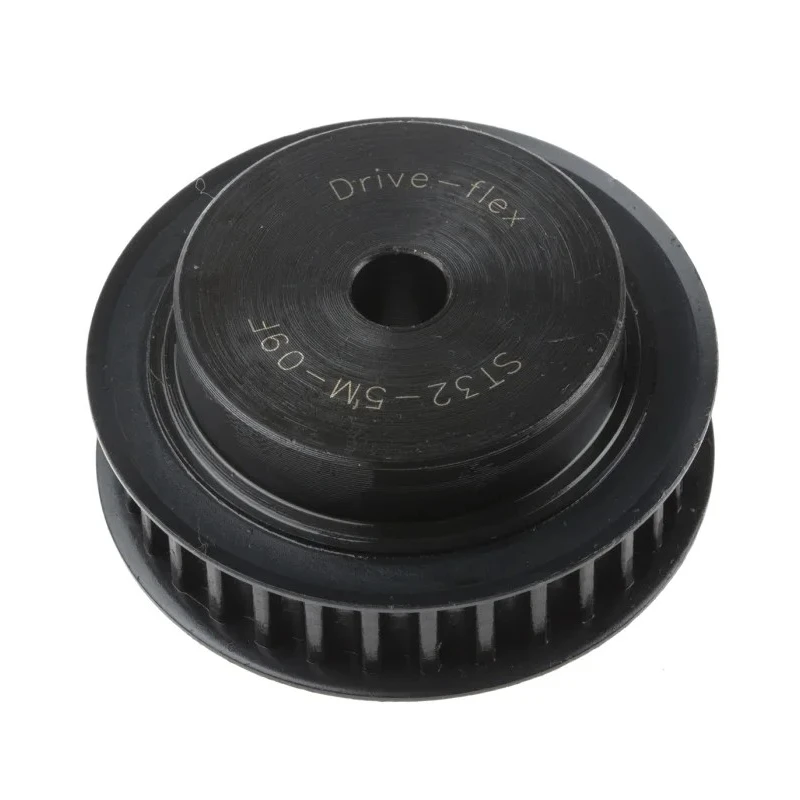 RS PRO Steel Timing Belt Pulley 9 mm Width 5 mm Pitch 32 Teeth PB PULLEY 5M-09MM 32T