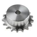 RS PRO 17 Tooth Pilot Bore Steel Sprocket, Bore Diameter 12.7mm, Pitch Diameter 69.11mm, Width 35mm, Chain Type 08 183-451