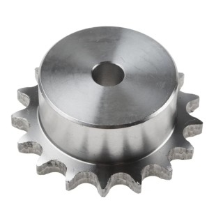 RS PRO 17 Tooth Pilot Bore Steel Sprocket, Bore Diameter 12.7mm, Pitch Diameter 69.11mm, Width 35mm, Chain Type 08 183-451