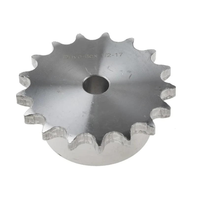 RS PRO 17 Tooth Pilot Bore Steel Sprocket, Bore Diameter 12.7mm, Pitch Diameter 69.11mm, Width 35mm, Chain Type 08 183-451