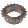 RS PRO 21 Tooth Steel Taper Bush Sprocket 12 B-1 with 127.82mm Pitch Diameter 45mm Width 183-445