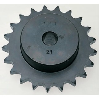 RS PRO 21 Tooth Pilot Bore Sprocket 06 B-1 Steel with 9.53mm Bore Diameter 183-681