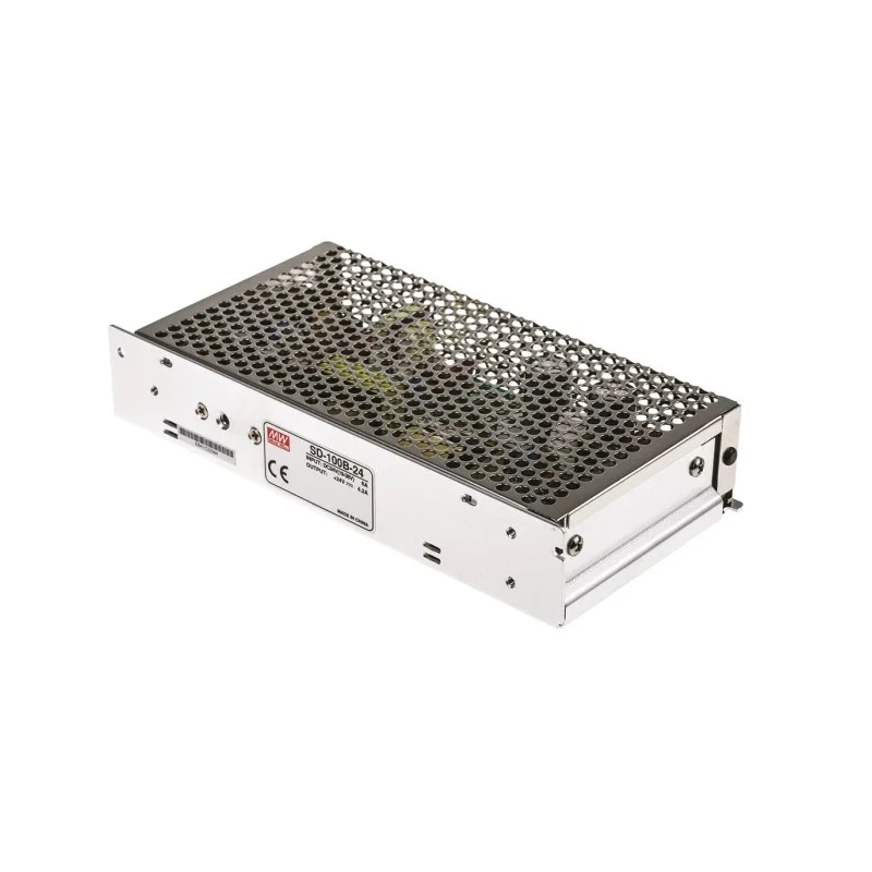 MEAN WELL SD-100B-24 DC/DC Converter, 24V DC Output, 36V DC Max Input, 100.8W Power, Chassis Mount SD-100B-24