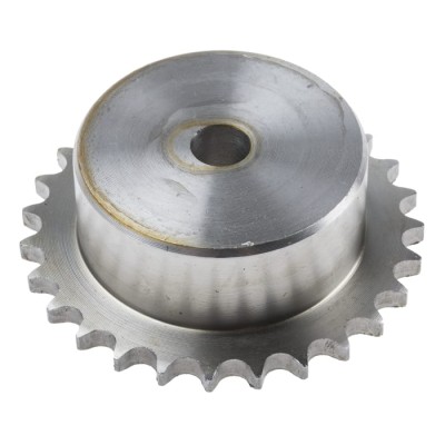 RS PRO 27 Tooth Pilot Bore Sprocket 06 B-1 Steel 9.53mm Bore Diameter 40mm Width 183-710