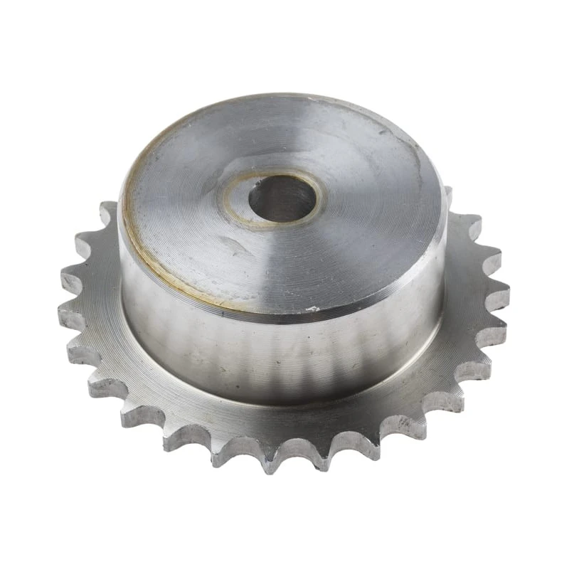 RS PRO 27 Tooth Pilot Bore Sprocket 06 B-1 Steel 9.53mm Bore Diameter 40mm Width 183-710