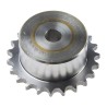 RS PRO 23 Tooth Pilot Bore Steel Sprocket 06 B-1, Bore Diameter 9.53mm, Pitch Diameter 69.95mm, Width 40mm, Model 183-697