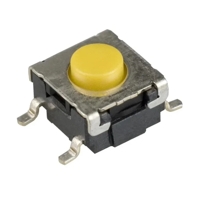 Omron Black Tactile Switch Button 0.55 mm SPST 50mA 24 V dc Surface Mount B3S-1002