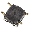 Omron Black Tactile Switch Button 0.55 mm SPST 50mA 24 V dc Surface Mount B3S-1002