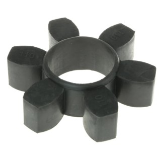 RS PRO Flexible Coupling Flector 110 mm Nitrile Rubber Black Length 38mm 183-805