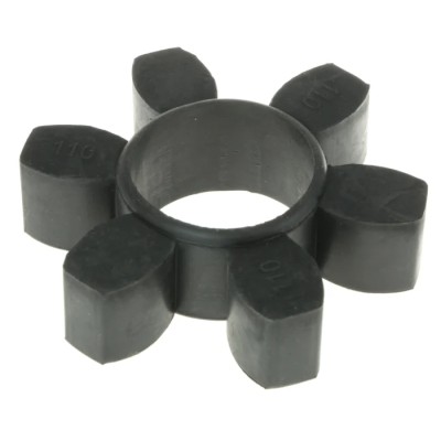 RS PRO Flexible Coupling Flector 110 mm Nitrile Rubber Black Length 38mm 183-805