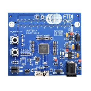 FTDI Chip Communication & Wireless Development Tool Bridge Evaluation Board 100MHz USB Interface UMFT600A-B