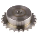 RS PRO 24 Tooth Pilot Bore Sprocket 08 B-1 Steel, Bore Diameter 12.7mm, Pitch Diameter 97.29mm, Width 40mm, Model 183-861