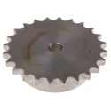 RS PRO 24 Tooth Pilot Bore Sprocket 08 B-1 Steel, Bore Diameter 12.7mm, Pitch Diameter 97.29mm, Width 40mm, Model 183-861