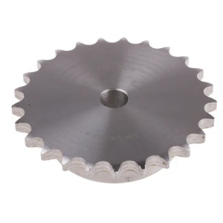 RS PRO 25 Tooth Pilot Sprocket 08 B-1 Steel Bore Diameter 14mm Pitch Diameter 101.33mm Width 40mm 183-877