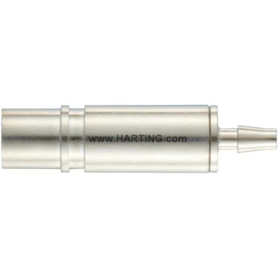 HARTING 3 mm HAN Modular Female Pneumatic Contact for Heavy Duty Power Connector 09140006403