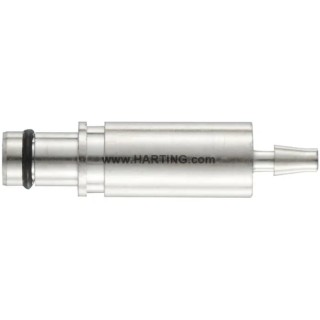 HARTING 3 mm HAN Modular Male Pneumatic Contact for Heavy Duty Power Connector 09140006303
