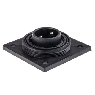 Bulgin Circular Connector 2 Contacts Flange Plug Male IP68 Standard Buccaneer Series PX0764/P