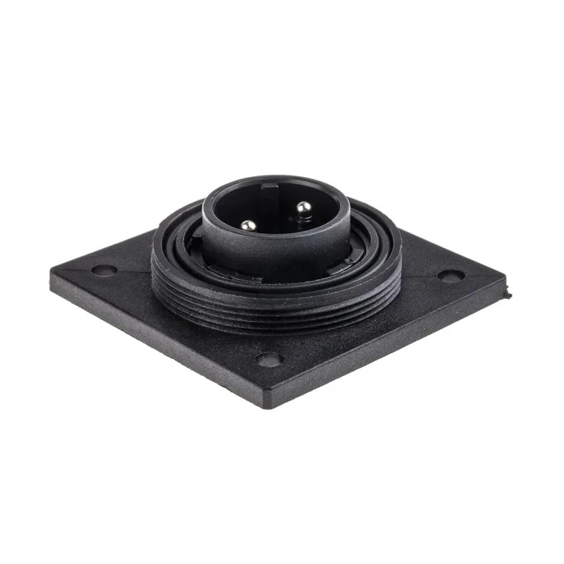 Bulgin Circular Connector 2 Contacts Flange Plug Male IP68 Standard Buccaneer Series PX0764/P