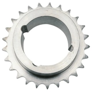 RS PRO 38 Tooth Steel Taper Bush Sprocket 08 B-1, Pitch Diameter 153.8mm, Hub Diameter 44.5mm, Sprocket Width 32mm 183-978