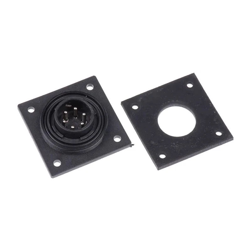 Bulgin Circular Connector 6 Contacts Flange Mount Standard Buccaneer Series Plug Male IP68 250V 5A PX0767/P
