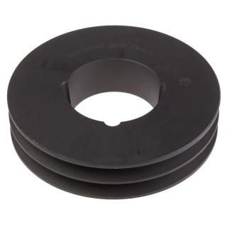 RS PRO Pulley Cast Iron, Steel Bore Diameter 50mm SPA/A PULLEY 150 X 2