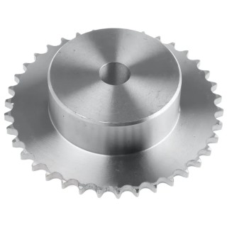 RS PRO Steel 38 Tooth Pilot Bore Sprocket 06 B-1 with 9.53mm Bore Diameter Model 184-094
