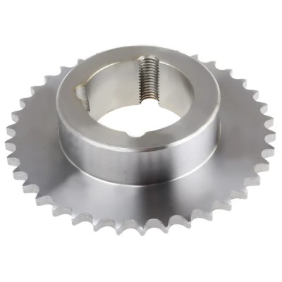 RS PRO 38 Tooth Steel Taper Bush Sprocket 06 B-1 Pitch Diameter 115.35mm Sprocket Width 25mm 184-151